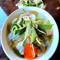 Vegan Pho w/ Tofu and Vegetables. Vegan Broth. at Nguyen Pho & Grill in Kansas City