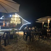 Located on beach  at  Awatif Cafe in Perhentian Islands