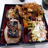 Harmony bento set at Loving Hut - International Plaza in Central Singapore