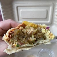 Vegan Classic Breakfast Burrito at MeeMa's in Long Beach