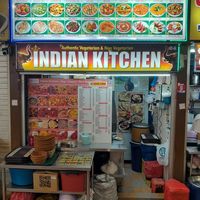 Stall front at Indian Kitchen in Central Singapore