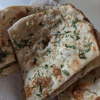 Garlic naan at Indian Kitchen in Central Singapore