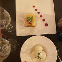 Lemon sorbet   at Kasai in Praiano