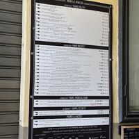 Menu  at Lo Spaccio in Arezzo