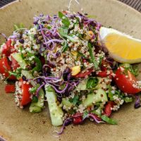 Quinoa salad at The Corner in Sofia