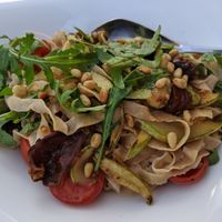 Spelt pasta at The Corner in Sofia