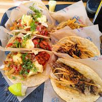 Soy on the left, mushrooms on the right at Yepa Yepa in Freiburg