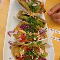 Tacos with mushrooms at Yepa Yepa in Freiburg