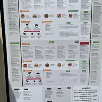 Menu (outside)  at Nickel Burger in Sevilla