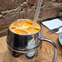Thai Iced Tea with Oat Milk at Glur in New York City