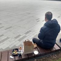 CS Lewis square at The Lamppost Cafe in Belfast