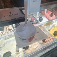 Lemon sorbet at Pomaj in Pula