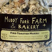 Muesli  at Muddy Fork Farm & Bakery in Bloomington