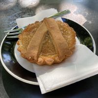 New vegan crostatina 💜  at Backaro in Berlin