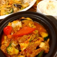 Geschmort Bio-Tofu Seitan at Viet Veggie in Cologne