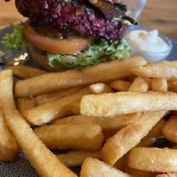 The happy meal   at Roots Bar in Takaka