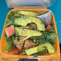 Savory breakfast bowl  at HeartBeet Organic Superfoods Cafe - West Seattle in Seattle