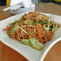Hong Kong Noodle  at Yuan Xiang Vegetarian Food 圆香素食馆 - Changi in Central Singapore