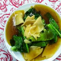 Abalone spinach at Yuan Xiang Vegetarian Food 圆香素食馆 - Changi in Central Singapore