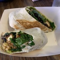 Vegan moosewood burrito  at girlsgirlsgirls Burritos in Lexington