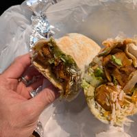 Custom vegan burrito at girlsgirlsgirls Burritos in Lexington