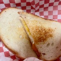 Grilled cheese at The Bayside Cafe in Everett