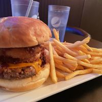 Western Burger  at The Bayside Cafe in Everett