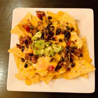 Beyond meat nachos at The Bayside Cafe in Everett