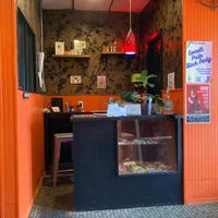 entry desk at The Bayside Cafe in Everett