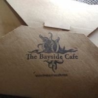 Love the logo at The Bayside Cafe in Everett