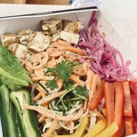 Keto Zoodle Salad at Friends of Years in New Territories