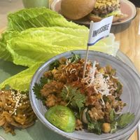 Thai style “pork” lettuce wraps   at Friends of Years in New Territories