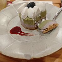 Raspberry pistachio cake at Friends of Years in New Territories