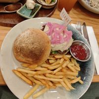 Cheese Burger at Friends of Years in New Territories