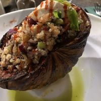 Stuffed “Butternut Squash" at Strawberry Tree in Kaikoura