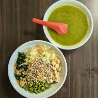 Vegan Thunder Tea Rice at Tian Yuan 田园健康食品 in Central Singapore