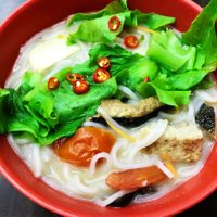 Vegetarian Fish noodle $6 at Tian Yuan 田园健康食品 in Central Singapore