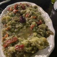 Aubergine dip  at Estia in Zakynthos