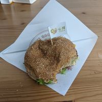Burger at XīnXiān Hǎo Shì Jí 新鮮好市集 in Hemei