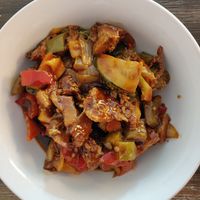 Kung pao chicken at Garden Fresh in Palo Alto