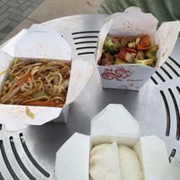 We got medium heat on both the kung pao chicken & the chicken chow mein, & it is very mild so probably  at Garden Fresh in Palo Alto