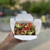 kung pao chicken: delicious, flavorful, juicy  at Garden Fresh in Palo Alto