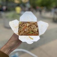 chicken chow mein: delicious, could’ve used sriracha or a little soy sauce, but still so good  at Garden Fresh in Palo Alto