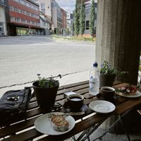   at Smørtorget in Tromsoe