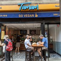 Outside at Tamam - Upper East Side in New York City