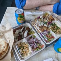 Two platters at Tamam - Upper East Side in New York City