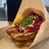 Sabich Eggplant Pita  at Tamam - Upper East Side in New York City