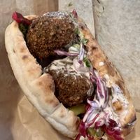 Falafel pita  at Tamam - Upper East Side in New York City