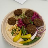 Falafel bowl at Tamam - Upper East Side in New York City