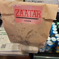 Love these chips!!! at Tamam - Upper East Side in New York City